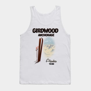 Girdwood anchorage alaska ski Tank Top